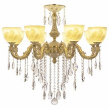 Элитная подвесная люстра Bohemia Ivele Crystal 7110 71101/8/250 B GW P1 U Angel