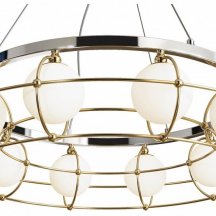 Элитная люстра Maytoni Carcass MOD312PL-10GCH