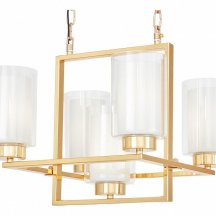 Подвесная люстра Lumina Deco Lino LDP 1239-5 F.GD