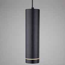 Подвесной светодиодный светильник Elektrostandard Topper DLR023 12W 3000K черный матовый a063930