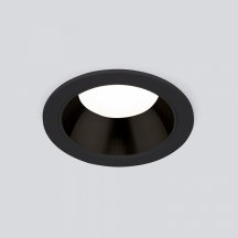 Встраиваемый светодиодный светильник Elektrostandard Basic 25082/LED 7W 4200K чёрный a062941