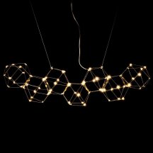 Подвесная люстра O-LUCE Bjork в линию без вставок 1096411-7