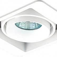 Точечный светильник Lumme DL18615/01WW-SQ White/Black