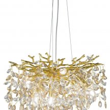 Люстра в гостиную Lumina Deco Brevia LDP 8027-600 GD