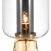 Настольная лампа декоративная Indigo Strego 11045/1T Amber