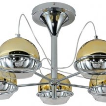 Потолочная люстра Lumina Deco Veroni LDC 1029-5 GD в современном стиле