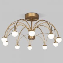 Потолочная люстра Eurosvet Ragno 90031/10 LED золото