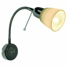 Настенный бра с выключателем Arte Lamp Lettura A7009AP-1BC