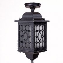 Потолочный светильник уличный Oasis Light LONDON S 64805SA cover Bl