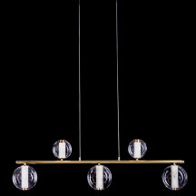 Подвесная люстра Aurore LE7703/5L Gold