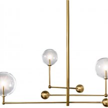 Потолочная люстра DeLight Collection Globe Mobile KG0835P-3 brass