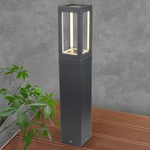 Уличный светодиодный светильник Elektrostandard Frame 1529 Techno Led серый a051860
