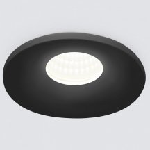 Встраиваемый светодиодный светильник Elektrostandard 15270/LED черный a056025