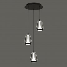 Подвесной светильник DeLight Collection MD24001011 MD24001011-3A black/smoky
