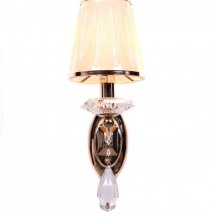 Настенный светильник для спальни Lumina Deco Dominni LDW 9268-1 GD