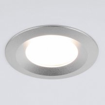 Встраиваемый светильник Elektrostandard 110 MR16 серебро a053334