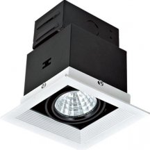 Точечный светильник для прихожей ideal Lux  oPZIONE 535.1-5W-WT/BK