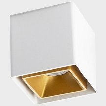 Точечный светильник Italline FASHION FX1 white + FASHION FXR gold