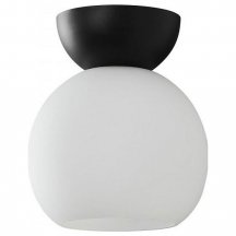 Потолочный светильник iLamp Mono C6079-1 BK+WH