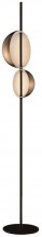 Торшер DeLight Collection Floor lamp 10728F black/gold
