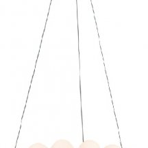 Элитная подвесная люстра AM Group  PEARL-D500 FGD