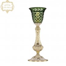 Интерьерная настольная лампа ArtClassic 32.11 32.1100L.15.GW.P2.Clear-Green.H-1J