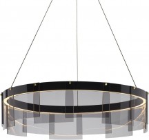 Подвесная люстра DeLight Collection Stratos D8825P/M black/smoky