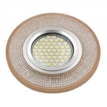 Встраиваемый светильник Fametto Luciole DLS-L142 Gu5.3 Glassy/Light Tea