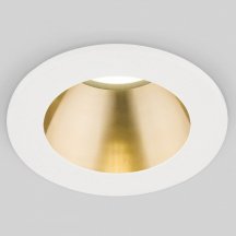 Встраиваемый светодиодный светильник Elektrostandard 25023/Led 7W 4200K WH/SB белый/бронза a056771