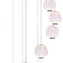 Подвесной светильник DeLight Collection Elliot Diamante MD20001012-14A chrome