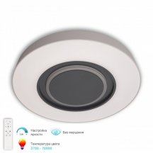 Потолочный светильник APL LED Turin 3306.B246-350 White/Grey
