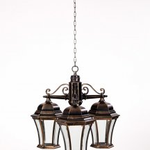 Уличный светильник подвесной Oasis Light ASTORIA 1 L 91370L/3 Gb