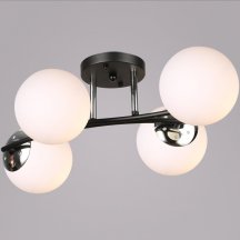 Люстра для натяжных потолков Reluce  02318-0.3-04 BK+CH