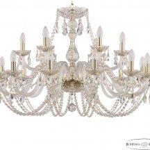 Подвесная люстра Bohemia Ivele Crystal 101 101/12+6/360 G