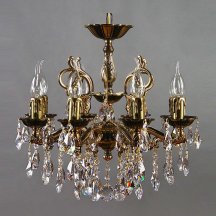 Люстра для натяжного потолка Ambiente by Brizzi Leon 2128/8 PB Tear Drop