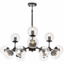 Потолочная люстра Lumina Deco Zodiak LDP 160-12 BK+PR