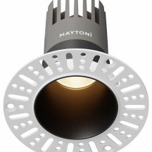 Точечный светильник Maytoni Dip DL120-10W-3K-TRS-B
