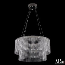 Элитная подвесная люстра APL LED Sicilia SH02.55.C.Ni.4000