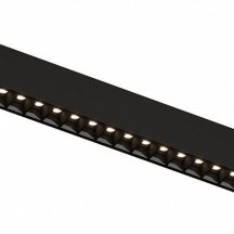 Трековый светодиодный светильник Denkirs Simple Grill DK8202-BK