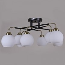 Потолочная люстра Illumico IL0252-8CSQ-79 BK AB