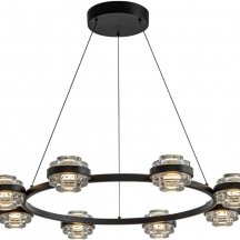 Люстра для натяжных потолков DeLight Collection Indiana MD22030002-8A black