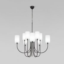 Подвесная люстра Eurosvet Abbey 60164/10 черный Smart