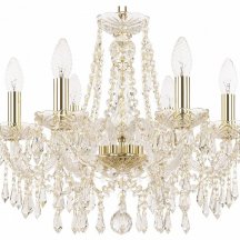 Подвесная люстра Bohemia Ivele Crystal 1403/6/160/G