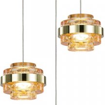 Подвесной светильник DeLight Collection Indiana MD22030002-3A gold/champagne