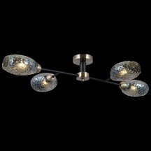 Люстра для натяжных потолков Illumico  IL0285-4CSQ-79 BK AB