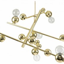 Элитная подвесная люстра Indigo Saldo 11033/5P Gold