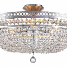 Потолочная люстра Natali Kovaltseva Barocco BAROCCO 81405/8C CHROME