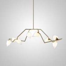 Потолочная люстра ImperiumLoft Peach01