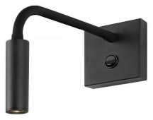 Бра с выключателем ILedex Telescope 6411 BK