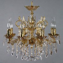 Подвесная люстра Ambiente by Brizzi Leon 2128/8 WP New Leaf Подвесная люстра Ambiente by Brizzi Leon 2128/8 WP New Leaf